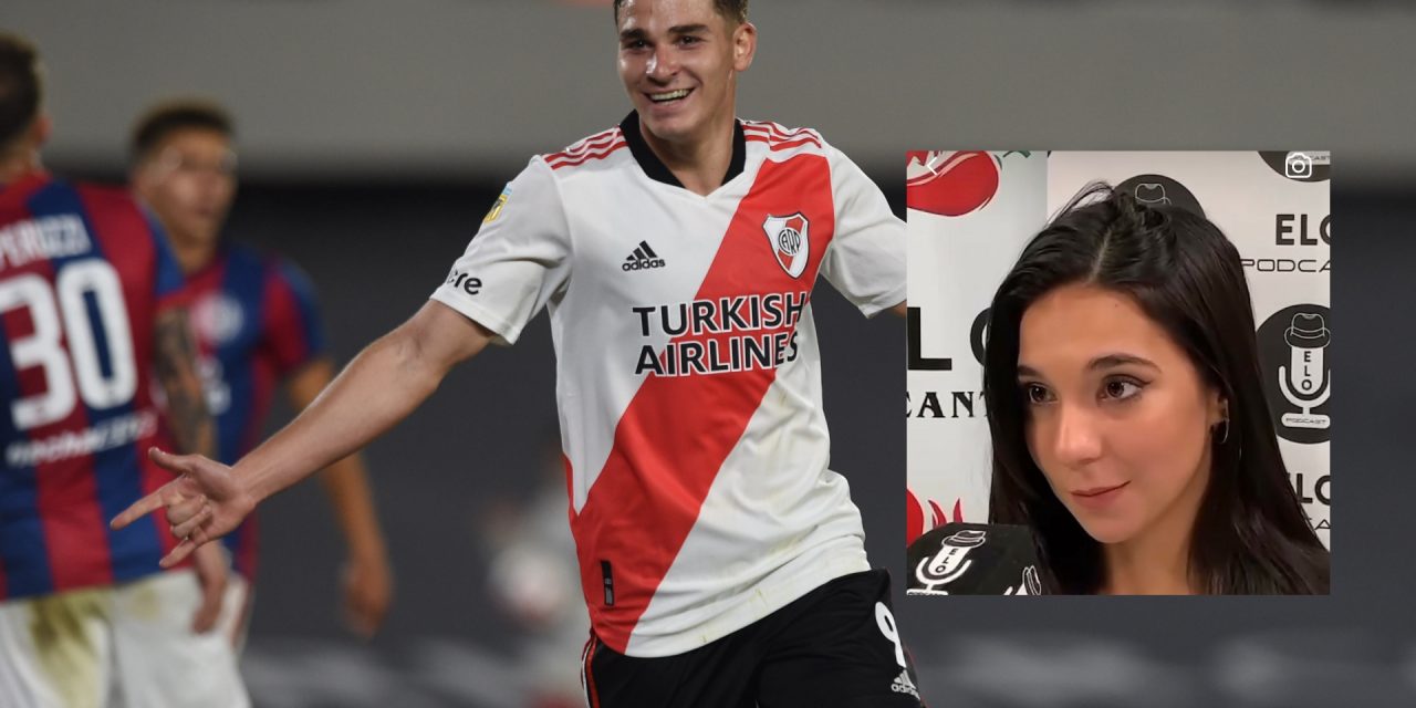 Argentina: ¡Los hinchas de River la aman! El saludo de Julián Álvarez que subió a Instagram Luciana Milessi