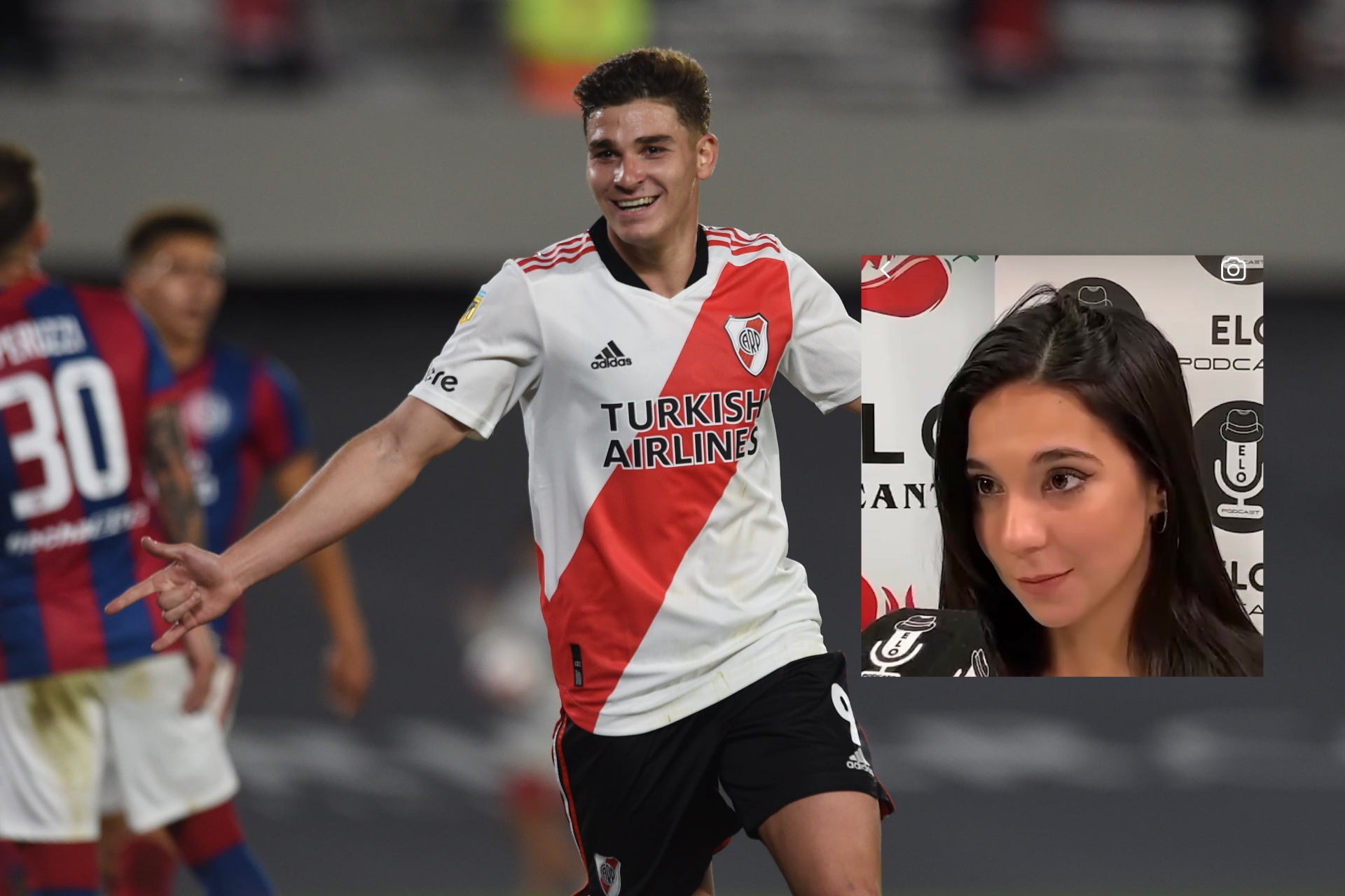 Argentina: ¡Los hinchas de River la aman! El saludo de Julián Álvarez que  subió a Instagram Luciana Milessi | Ojo de Halcon