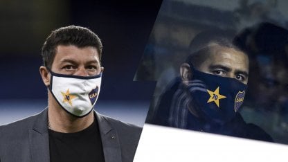 Sorpresivo comunicado de Battaglia para desmentir su interna con Riquelme en Boca