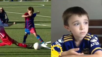 Es de Argentina, fanático de Boca y se volvió viral en La Masía del Barcelona