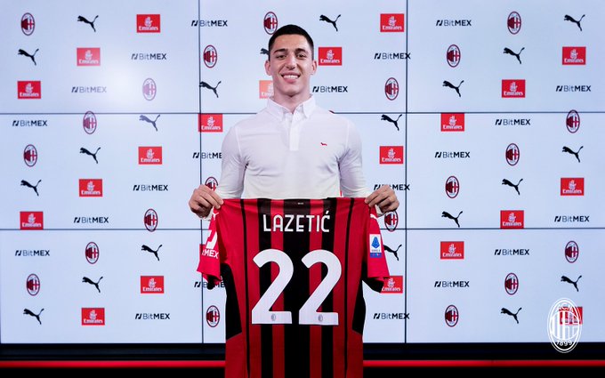 Serie A de Italia: Marko Lazetic es nuevo jugador del AC Milan