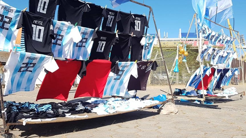 Insólito: La camiseta de la selección Argentina que todavía se vende en Córdoba