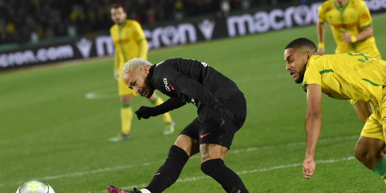 El insólito penal de Neymar en el partido entre PSG y Nantes