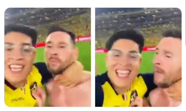 El video del hincha de Ecuador que quiso una foto con Messi y terminó mal