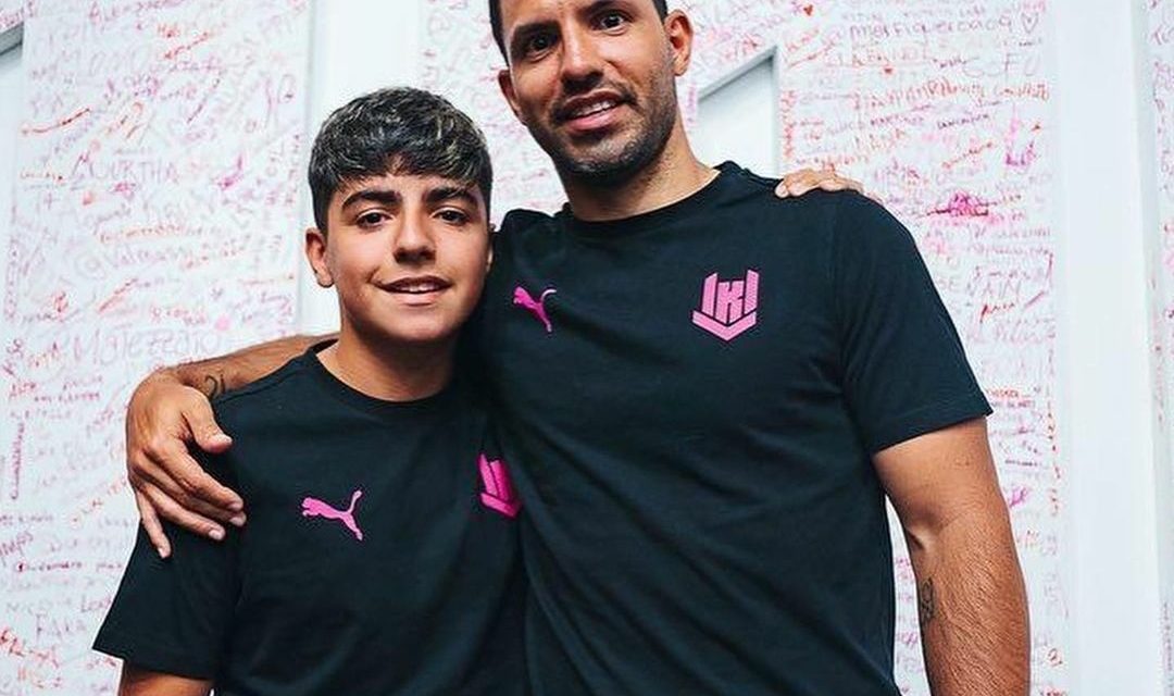 Argentina: Kun Agüero contó la charla con su hijo Benja sobre su abuelo Diego Maradona