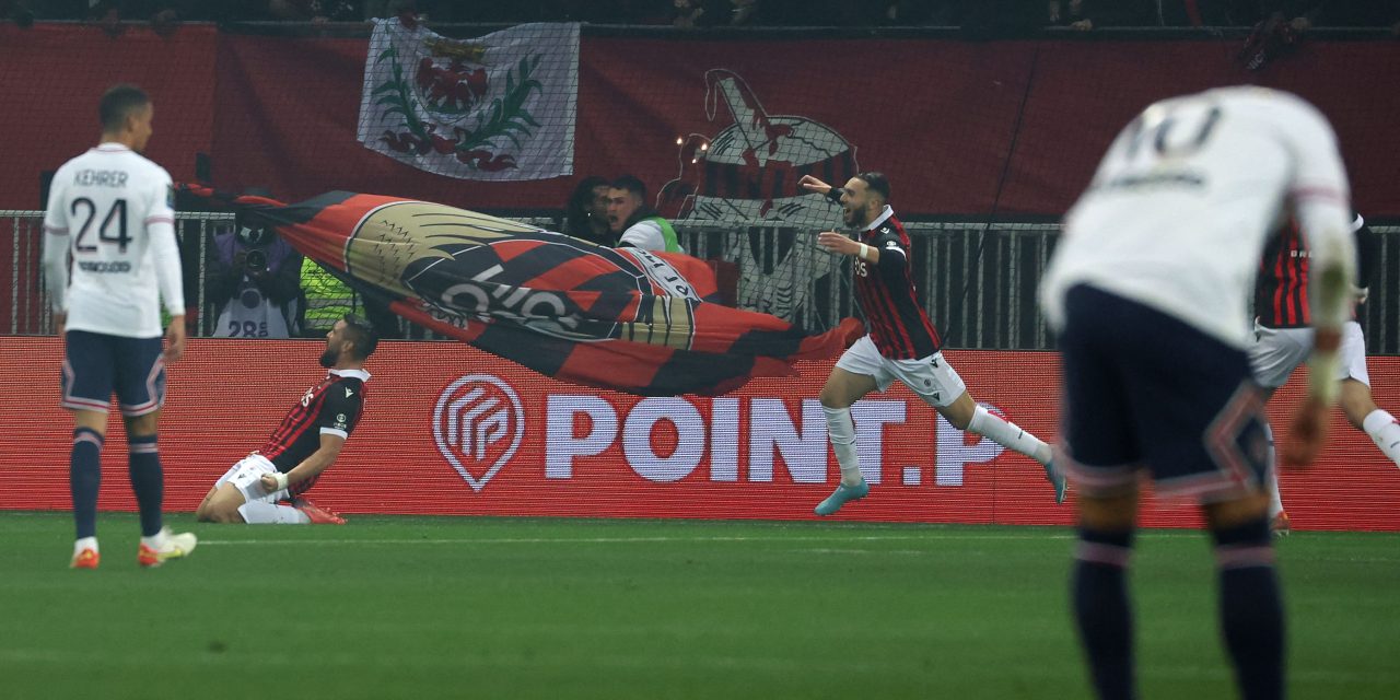 Ligue 1 de Francia: El Niza destroza al Paris Saint-Germain previo a su viaje a Madrid