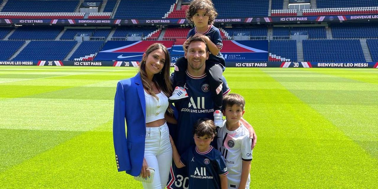 Messi: «La adaptación en París no fue fácil, el primer día con Antonella salimos llorando del colegio»