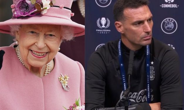 La incómoda pregunta que tuvo que responder entrenador de la Selección Argentina sobre la reina de Inglaterra