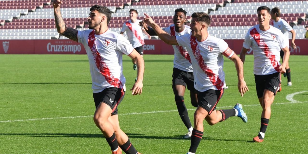 Crónica: Sevilla Atlético 2-0 Marbella FC: Isaac Romero sigue de moda y el Sevilla Atlético es más líder