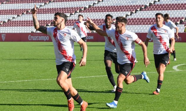 Crónica: Sevilla Atlético 2-0 Marbella FC: Isaac Romero sigue de moda y el Sevilla Atlético es más líder