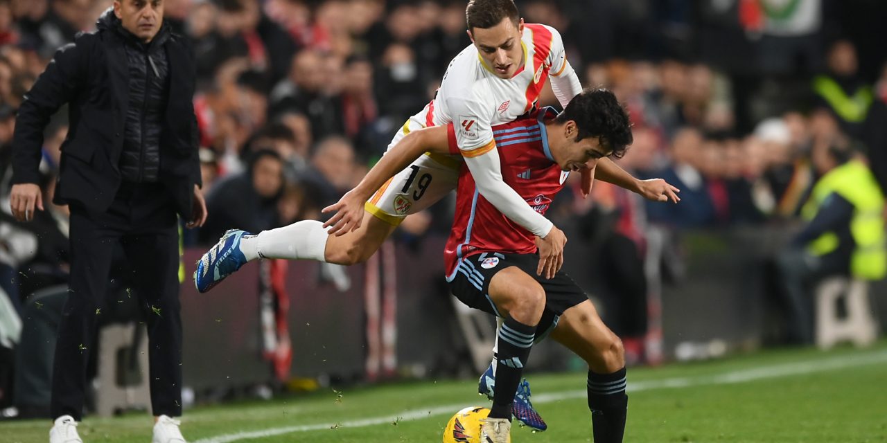 El Rayo Vallecano empata sin goles en casa ante el Celta de Vigo