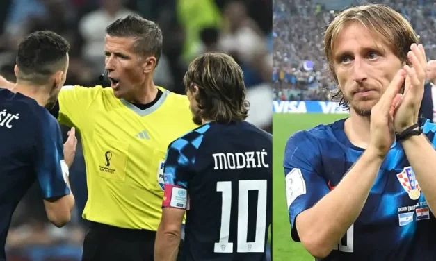 Revelación inédita: la bronca de Luka Modric con el árbitro en la semifinal del Mundial ante Argentina