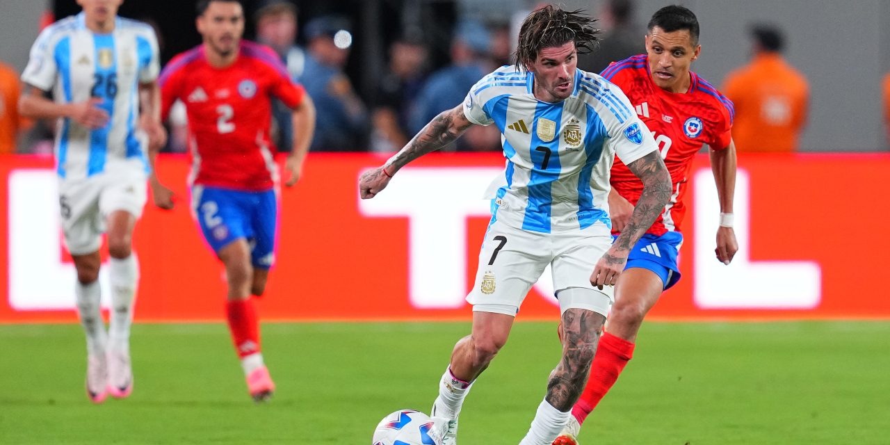 Chile perdió con Argentina y explotó «De Paul sos un sucio, mala leche»