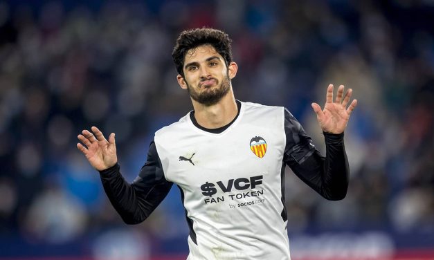 Gonçalo Guedes: ¿una opción para la banda izquierda de Mestalla?