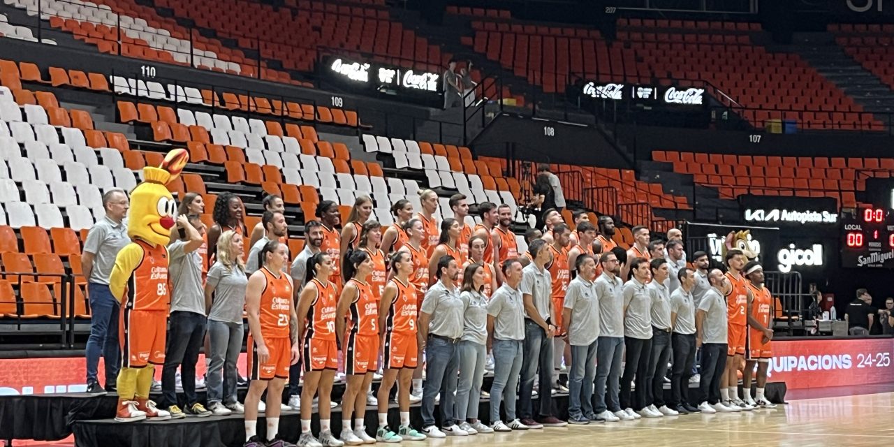 Valencia Basket presenta a sus equipos de cara a la temporada 24-25