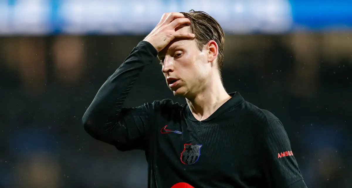 El Barça necesita la mejor versión de Frenkie de Jong