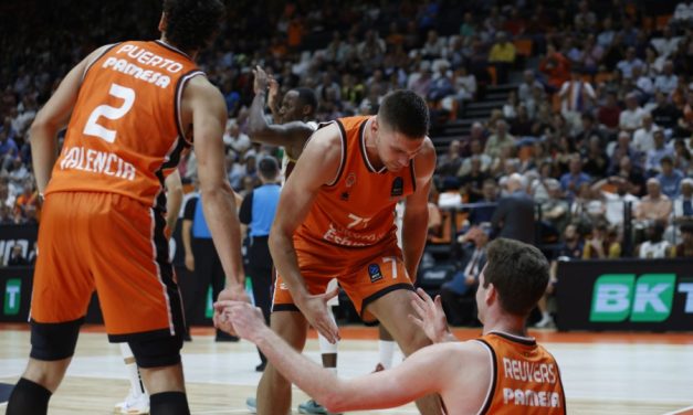 Valencia Basket 109 – 80 Cedevita Olimpija: una victoria por los afectados de la DANA