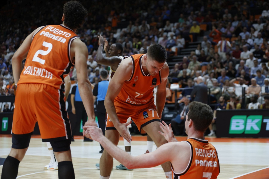 Valencia Basket 109 – 80 Cedevita Olimpija: una victoria por los afectados de la DANA