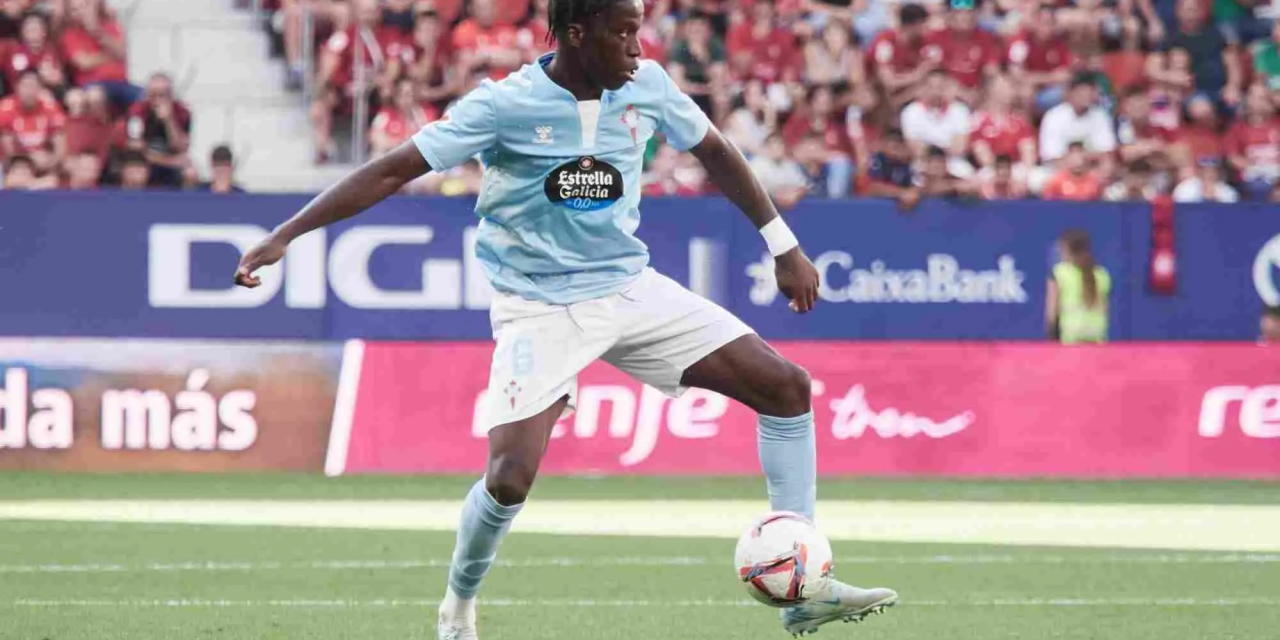 Ilaix Moriba renace en el Celta de Vigo